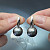 Earrings with Tahitian pearls and diamonds