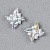 Stud earrings with sapphires and diamonds