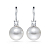 Earrings with South Sea pearls and diamonds