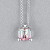 Pendant with Bi-color tourmaline