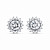 Diamond stud earrings