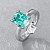 Ring with Lagoon tourmaline