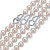 Sautoir with akoya pearls 6.0-6.5 mm (117 cm)