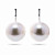 Earrings with South Sea pearl