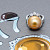 Ring with golden South Sea pearl and diamonds