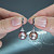 Earrings with freshwater pearls and diamonds
