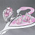 Earrings with morganite and diamonds