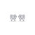 Earrings with diamonds