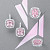 Ring with morganite and diamonds