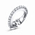 Ring with diamonds