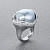 Ring with South Sea baroque pearl and diamonds
