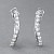 Earrings with diamonds