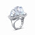 Ring with South Sea baroque pearl and diamonds