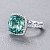 Ring with Lagoon tourmaline and diamonds
