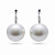 Earrings with South Sea pearls