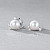 Stud earrings with South Sea pearls and diamonds