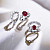 Ring with ruby and diamonds