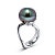 Ring with Tahitian pearl