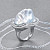 Ring with South Sea baroque pearl and diamonds
