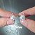 Earrings with South Sea pearls and diamonds