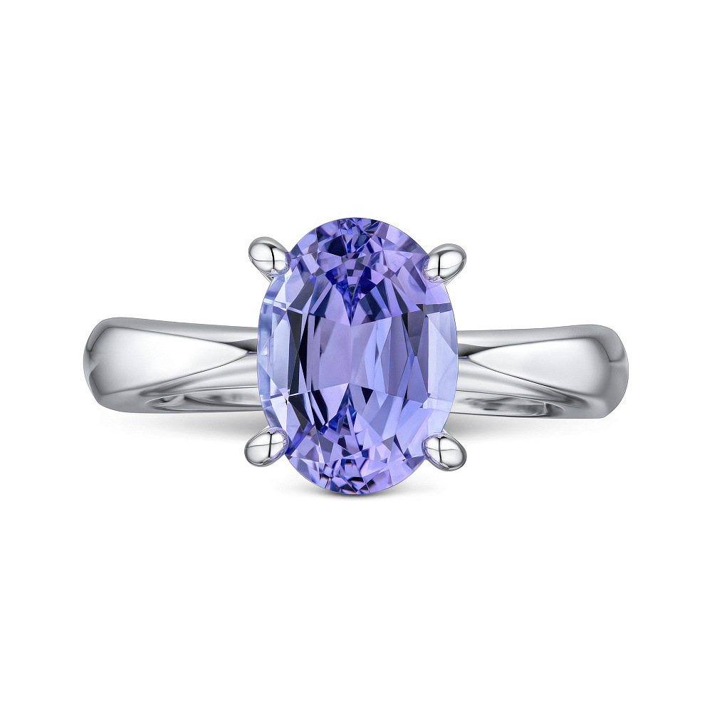 Ring with lavender tanzanite картинка 1