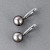 Earrings with Tahitian pearls and diamonds