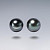 Earrings with Tahitian pearls