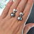 Earrings with Tahitian pearls and diamonds