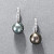 Earrings with Tahitian pearls and diamonds
