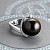 Ring with Tahitian pearl and diamonds