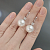 Earrings with South Sea pearls and diamonds