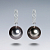 Earrings with Tahitian pearls and diamonds