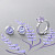 Ring with lavender tanzanite