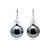 Earrings with Tahitian pearls and diamonds