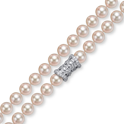 Choker with akoya pearls 5.0-5.5mm