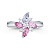 Ring with sapphires and diamonds