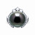 Ring with Tahitian pearl and diamonds