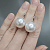 Earrings with South Sea pearls