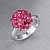 Ring with spinels