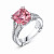 Ring with tourmaline and diamonds