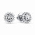 Diamond stud earrings