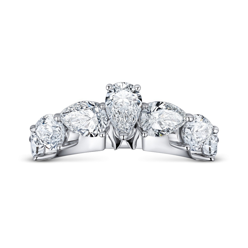 Ring with diamonds картинка 2
