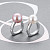 Ring with freshwater pearl and diamonds