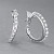 Earrings with diamonds