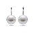Earrings with South Sea pearl