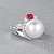 Ring with South Sea pearl, spinel, and diamonds