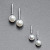 Earrings with South Sea pearls and diamonds