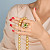 Ring with golden South Sea pearl, peridot, and diamonds