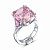 Ring with tourmaline and diamonds