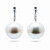 Earrings with South Sea pearls
